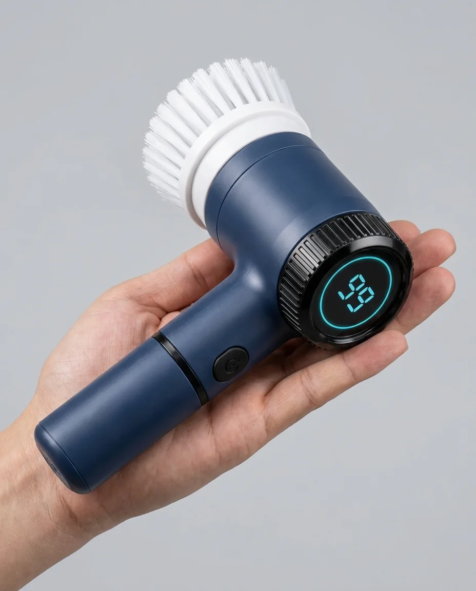 Spinvera size comparison in one hand